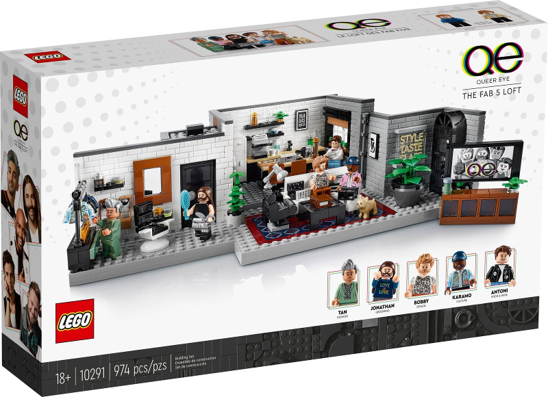 Lego Box of Queer Eye Set