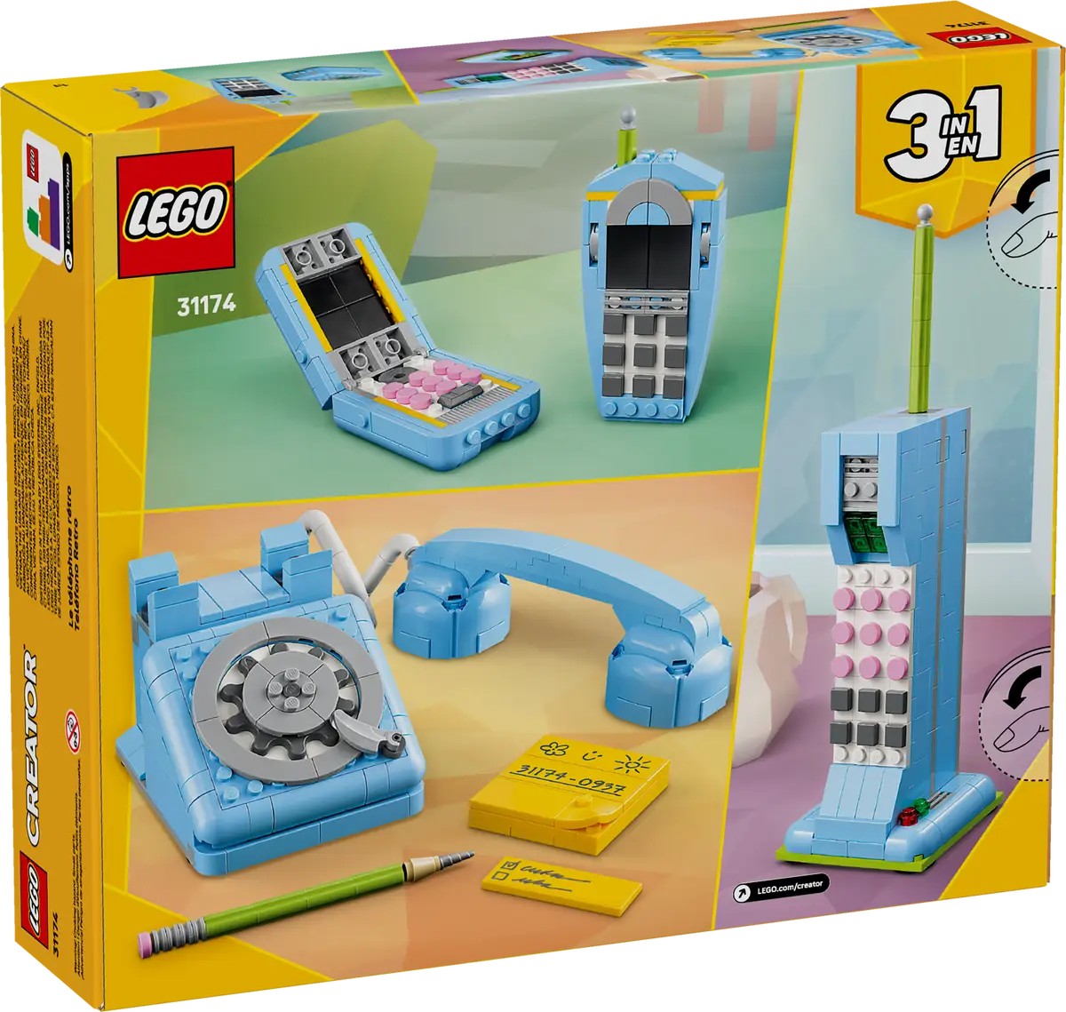 31174 Creator Retro Phone