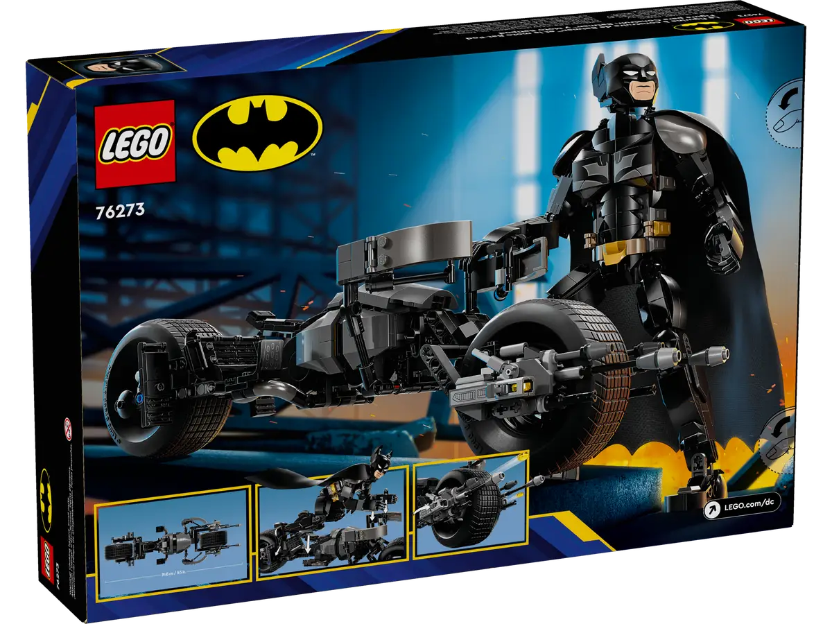 76273 Batman Construction Figure and the Bat-Pod Bike