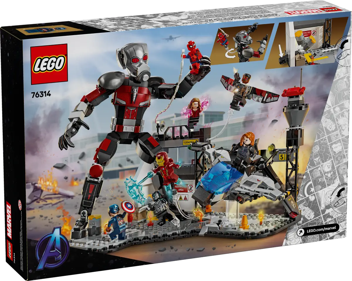 76314 Captain America: Civil War Battle