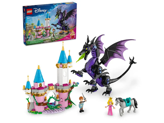 43240 Maleficent’s Dragon Form and Aurora’s Castle