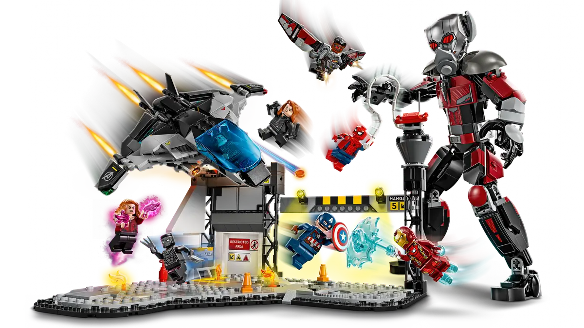 76314 Captain America: Civil War Battle