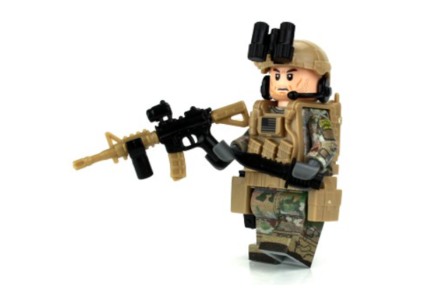 Battle Brick Army Ranger OCP SF Soldier