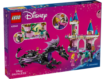 43240 Maleficent’s Dragon Form and Aurora’s Castle