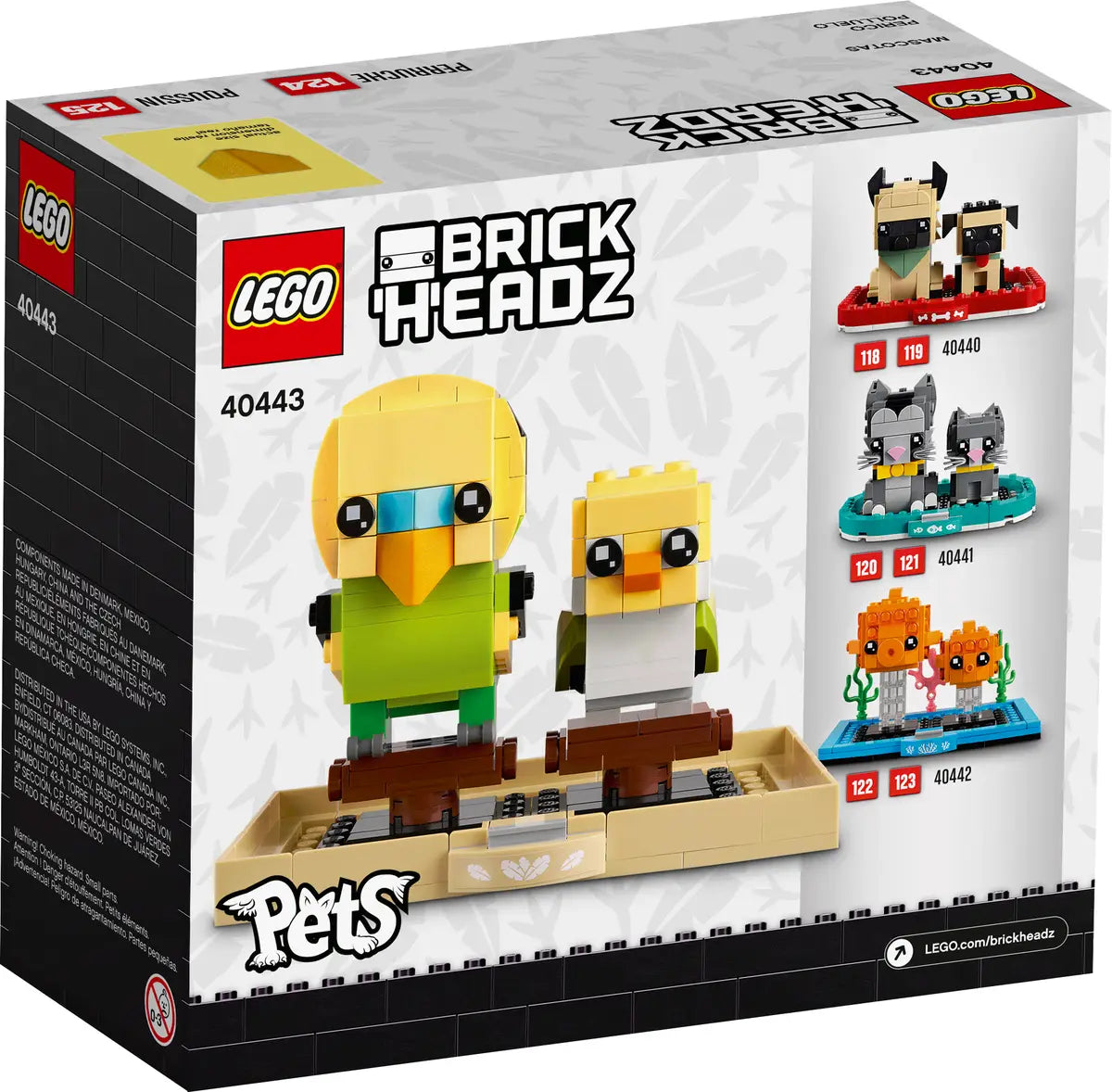 40443 BrickHeadz - Budgie & Chick