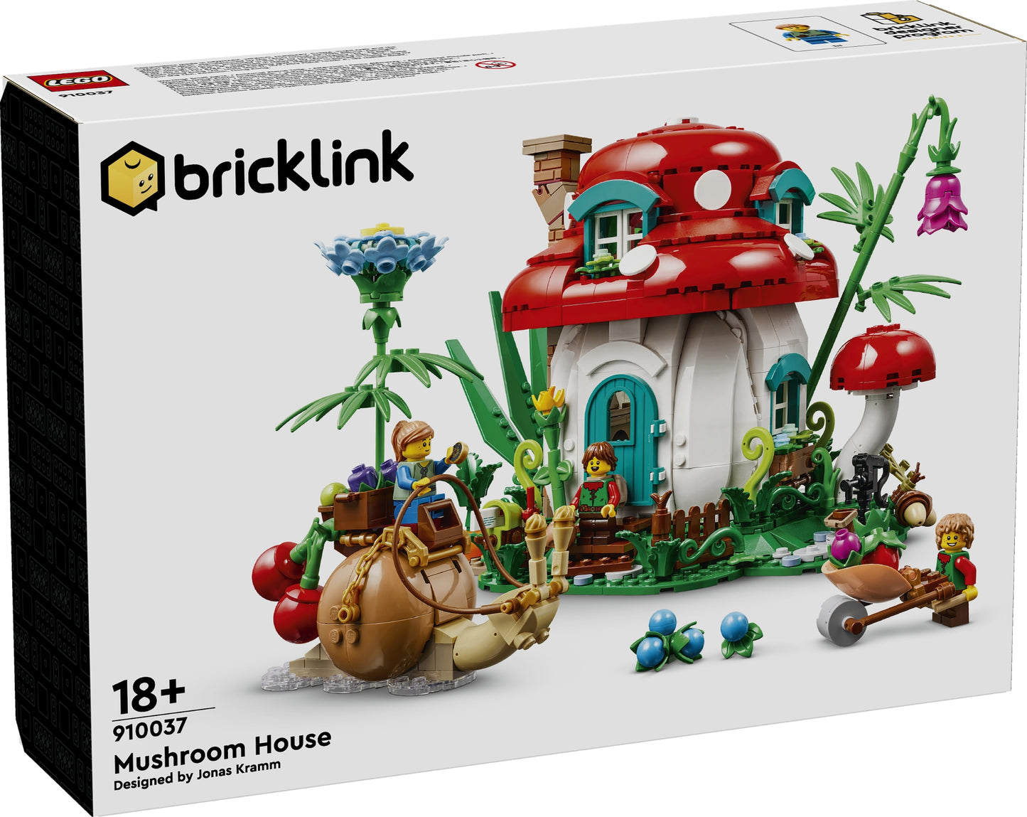 910037 Lego Bricklink Mushroom House