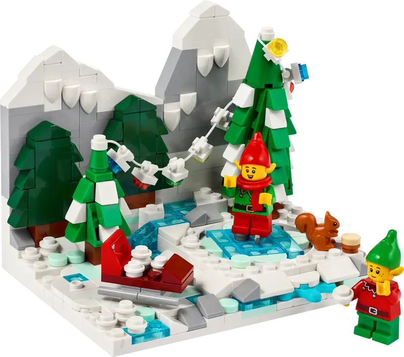 40564 WInter Elves Scene