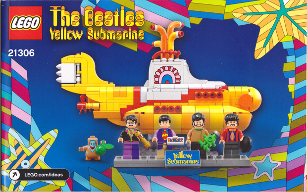 George Harrison Lego Submarine Beatles 21306 The Beatles Yellow