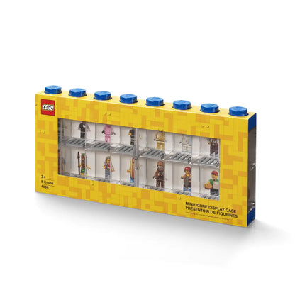 5006155 Blue Lego 16 Figure Display Case