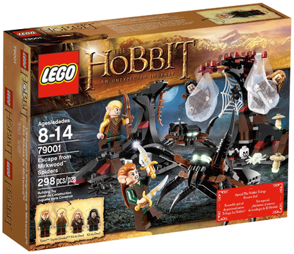 79001 Escape from Mirkwood Spiders - The Hobbit