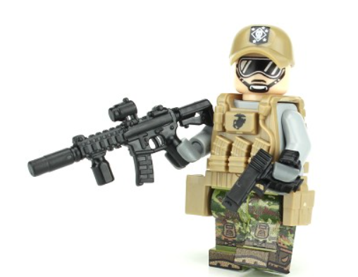 Battle Brick Marine Raider Special Forces