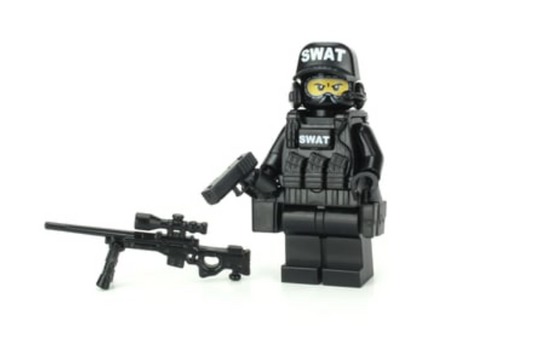 Battle Brick SWAT Police Sniper